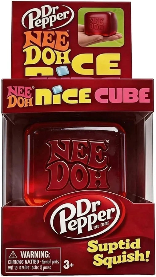 Needoh Limited Edition Dr Pepper Nice Cube Suptid Squish Stress Relief Price